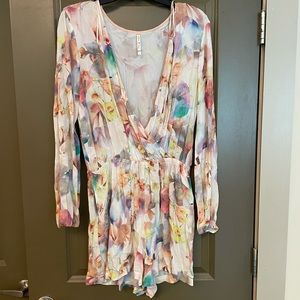 Willow & Clay floral romper